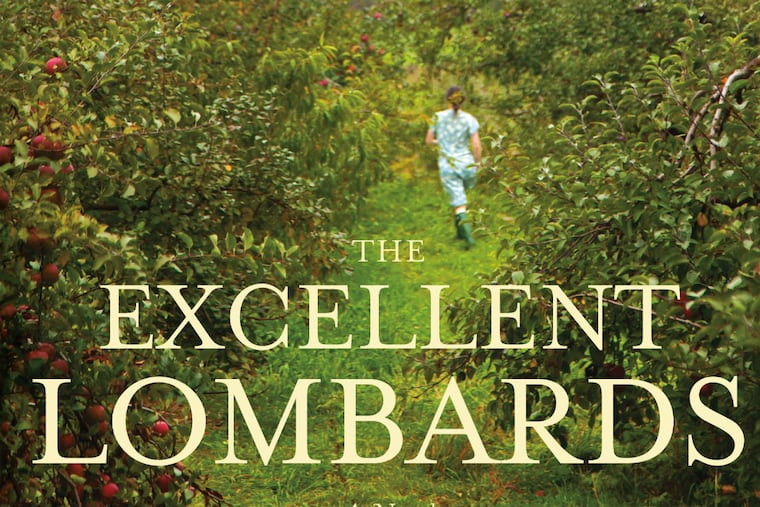 Detail from the book jacket of "The Excellent Lombards," by Jane Hamilton.