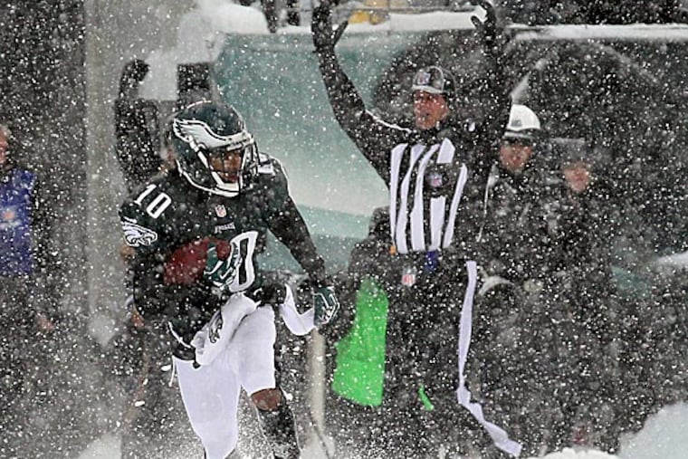 Eagles wide receiver DeSean Jackson. (Yong Kim/Staff Photographer)