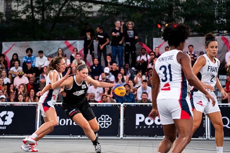 Philly native Natalie Kucowski will be competing in a women’s 3x3 league called 3x3BA at Spokeane Hoopfest this weekend. She hopes to bring more exposure to 3x3 women's basketball in the United States.