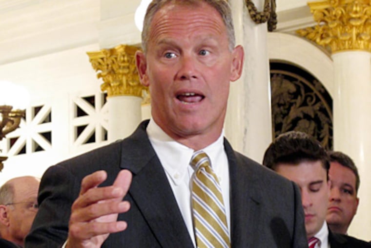 A part of the legislative agenda for House Majority Leader Mike Turzai (R., Allegheny) is his bill to auction off the retail and wholesale operations of the state Liquor Control Board. (Marc Levy / Associated Press)