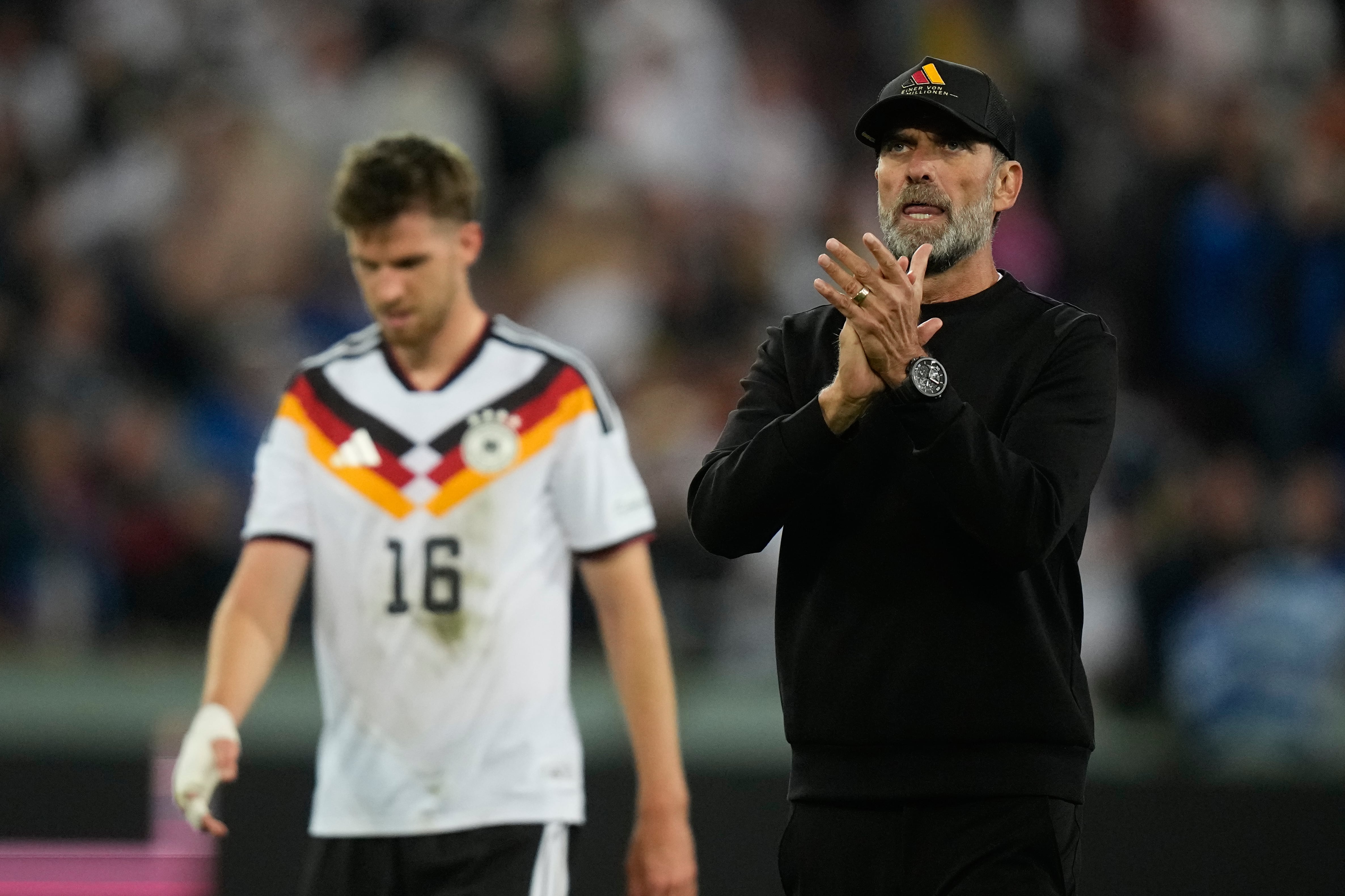 Klopp endures 1st loss as Greece beats Germany for the 1st time in Nations League