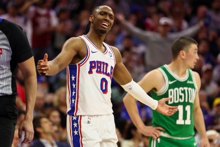 Sixers guard Tyrese Maxey and his team have a chance to come back from a 3-1 deficit.