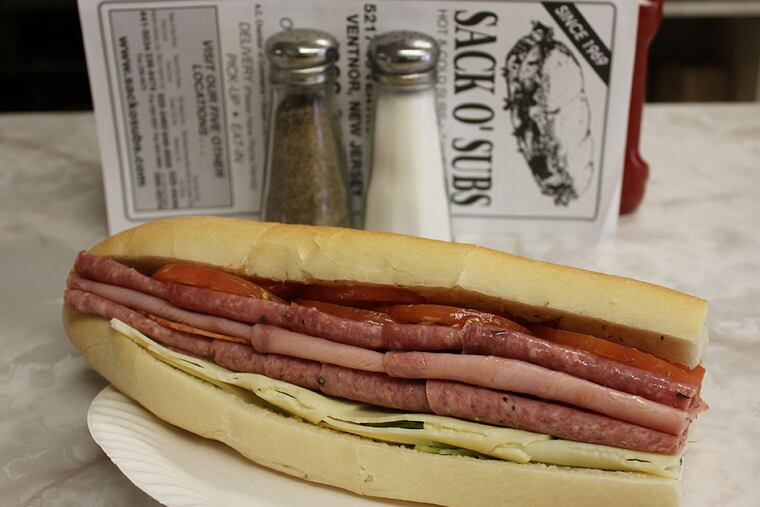 A Sack O’ Subs sub.