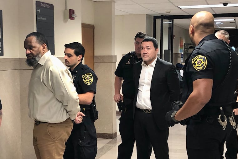 Ricky Vance (left) and Chong Ling Dan (center) are accused of orchestrating a "murder for hire plot" to kill Ebony Pack, according to prosecutors in Montgomery County.