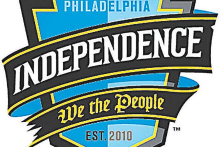 The new Philadelphia Independence women's pro soccer team has introduced its logo and team flag.