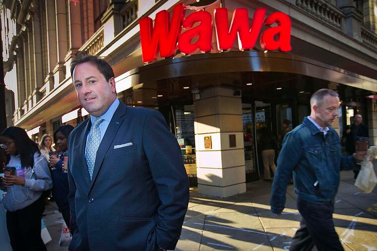 Chris Gheysens in Center City: "Everyone's fighting for a share of stomach."