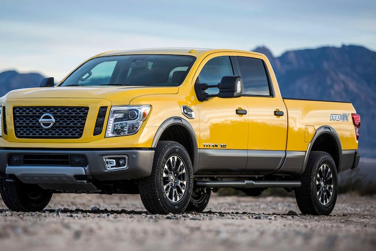 The 2016 Nissan Titan XD's unique frame gives it the towing and hauling capacity that put it in a class above full-size pickups.