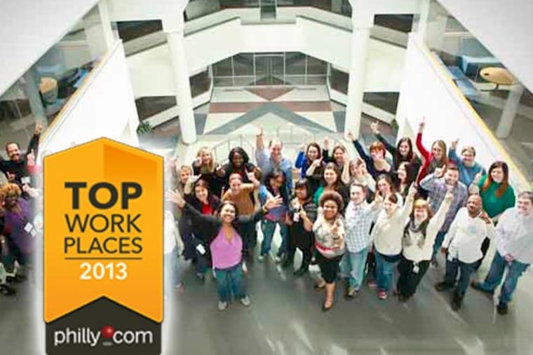 Accolade Inc. was voted top midsized workplace by a survey that was distributed by Workplace Dynamics to over 26,000 employees across 154 companies in the Philadelphia region. (Hillary Petrozziello / Staff Photographer)