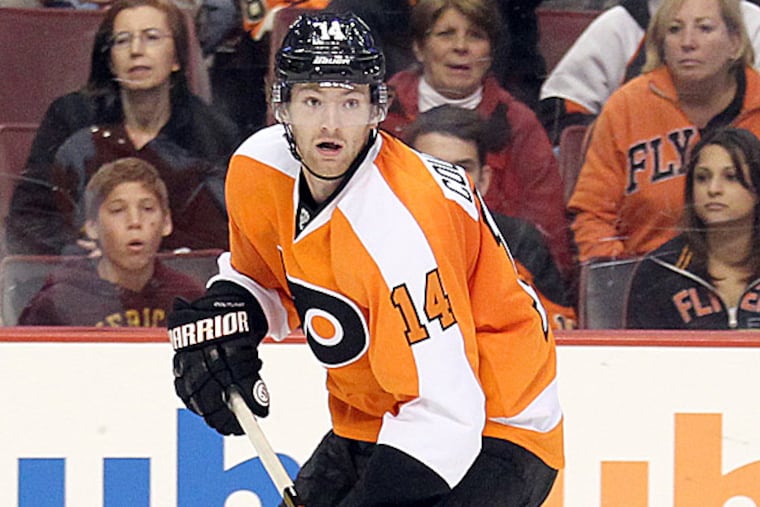 Flyers forward Sean Couturier. (Yong Kim/Staff Photographer)