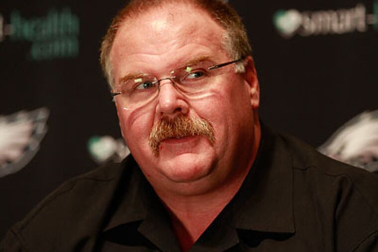 Andy Reid has come under intense scrutiny because of the Eagles' failure to make the playoffs. (David Swanson/Staff Photographer)