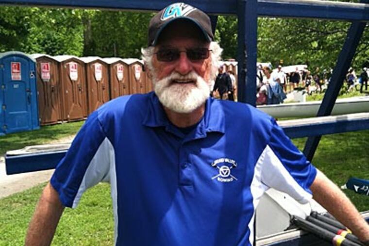 Dennis Kamrad is the head women's rowing coach at Grand Valley State.