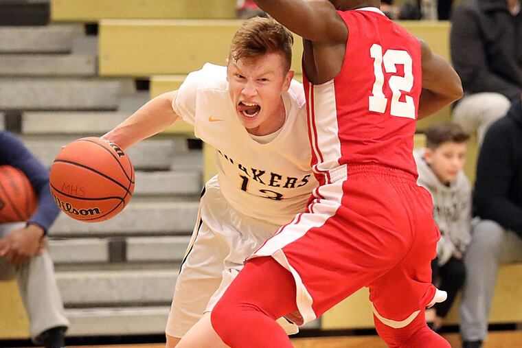 Moorestown’s Connor Dickerson in a recent game.