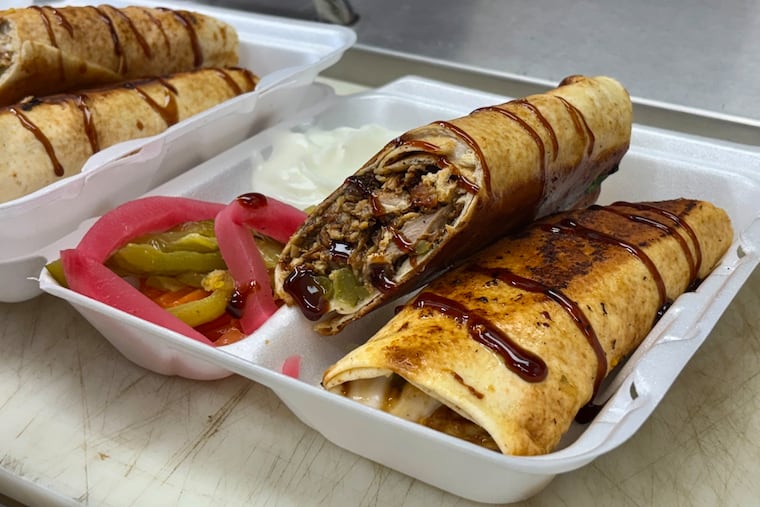 At Falafel Time, find the viral crispy chicken shawarma wrap that's drawing TikTokkers from around the city.