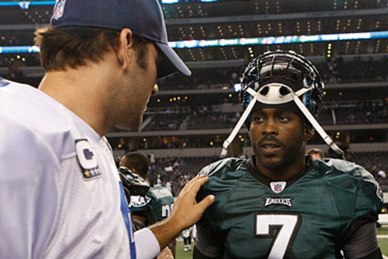 The Eagles will play a prime time game at Dallas on Sunday, December 2. (Ron Cortes/Staff file photo)