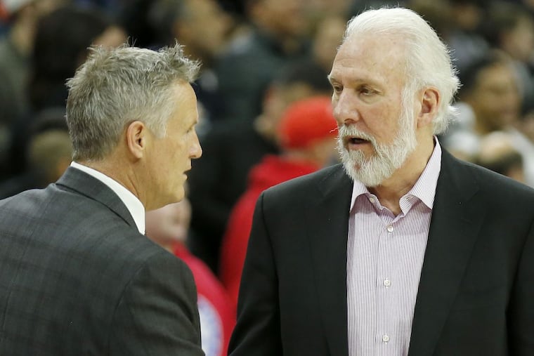 Philadelphia 76ers head coach Brett Brown will cross paths with his old friend and mentor, San Antonio Spurs head coach Gregg Popovich, during this year’s NBA Summer League tournaments.