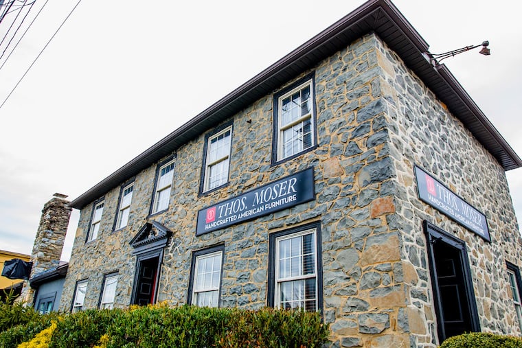 The Thos. Moser furniture store was the most recent tenant of the former Old Covered Wagon Inn building at Lancaster Avenue and Old Eagle School Road in Strafford.