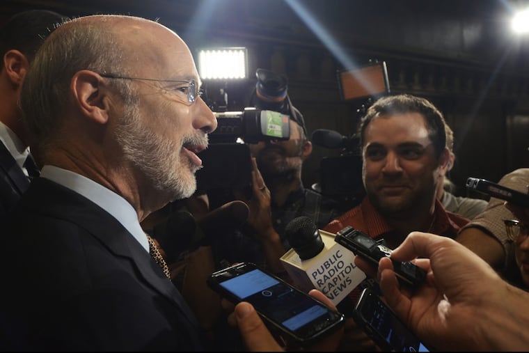 Gov. Wolf has proposed a natural gas levy of 6.5 percent, which would yield an estimated $400 million to $500 million a year.