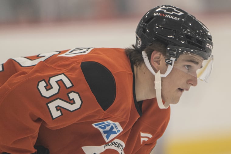 Flyers' Denver Barkey is in line to make his debut at the World’s Most Famous Arena.