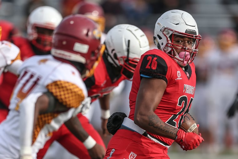 Northeast's Terail Greene gives Central's Bryce Hill a look on his 40-yard TD run during the first quarter Thursday.
