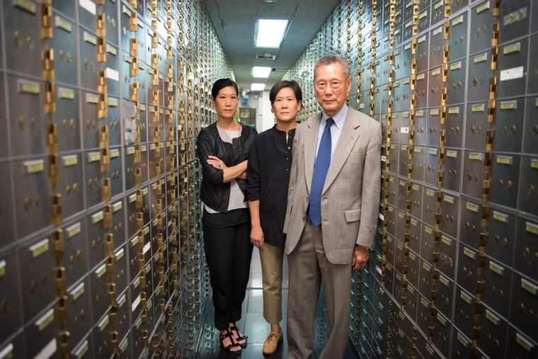 "ABACUS: SMALL ENOUGH TO JAIL": Vera Sung, Jill Sung, and Thomas Sung. Abacus Federal Savings of New York City's Chinatown became the only U.S. bank to face criminal charges — mortgage fraud — in the wake of the 2008 financial crisis. The indictment and subsequent trial forced the Sungs to defend themselves – and their bank’s legacy in the Chinatown community – over the course of a five-year legal battle. (Photo: Sean Lyness)