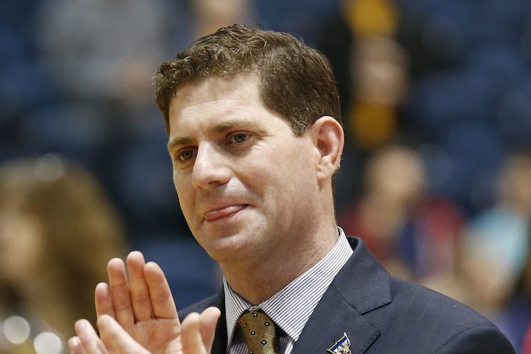Drexel Dragons men’s basketball head coach Zach Spiker.