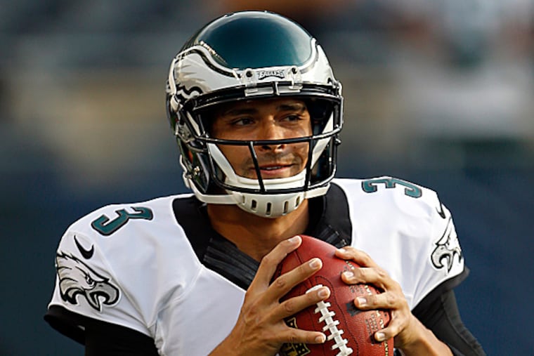 Eagles quarterback Mark Sanchez. (Yong Kim/Staff Photographer)