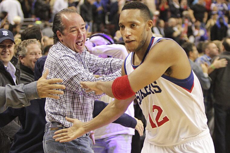 Sixers swingman Evan Turner. (Steven M. Falk/Staff Photographer)