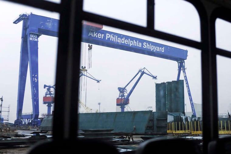 Aker Philadelphia Shipyard gets a 4-ship contract.