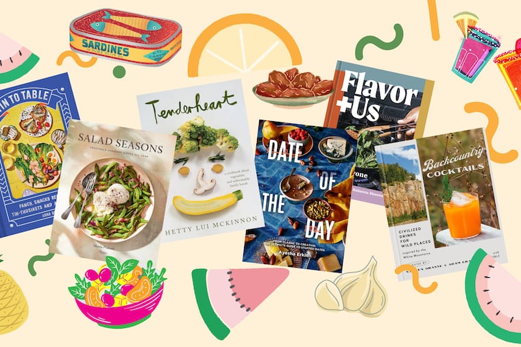 From tinned fish to outdoor cocktail recipes, here are our summer cookbook picks.