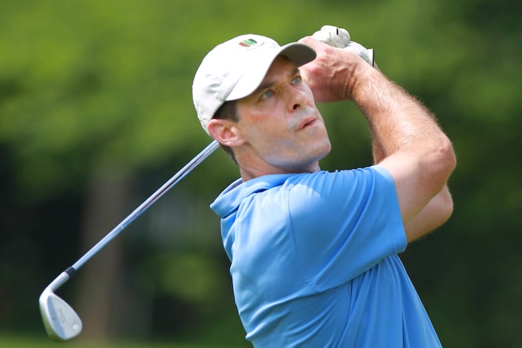 Michael McDermott finally got to hit a shot in the most famous tournament on the planet.