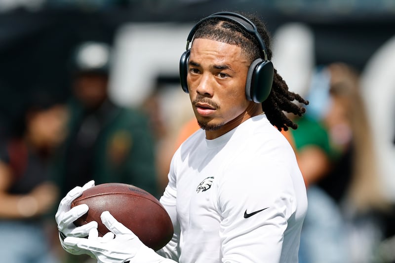 Thread Icon Round Eagles rookie Makai Lemon has ‘lots to improve on’ after quiet Week 1