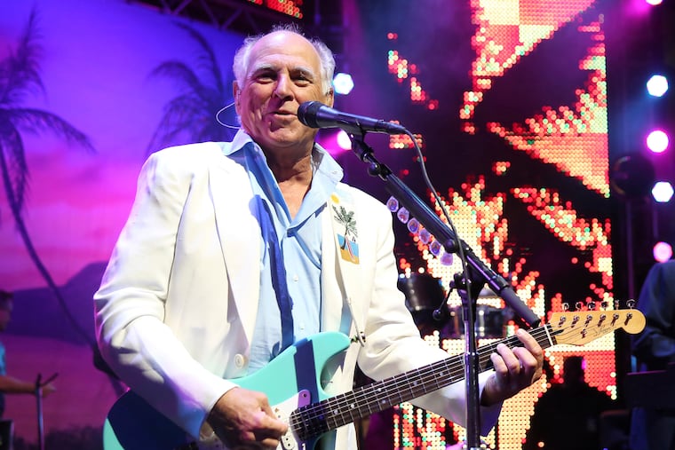 Jimmy Buffett performs at the after party for the premiere of "Jurassic World" in Los Angeles, on June 9, 2015. “Margaritaville” singer-songwriter Jimmy Buffett has died at age 76.