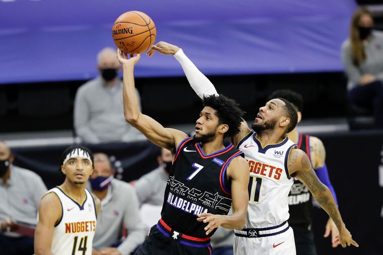 Sixers guard Isaiah Joe has played well off the bench.