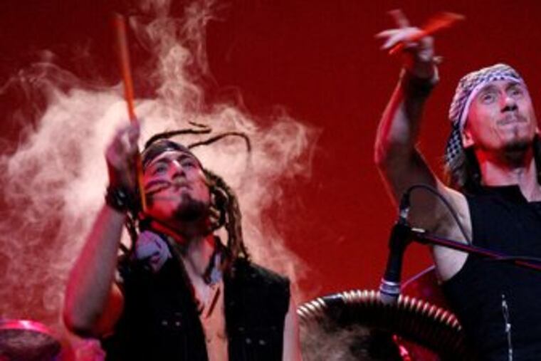 Street Beat , an L.A. drum ensemble and hip-hop group, will perform at the Philadelphia International Children's Festival Friday and Saturday.
