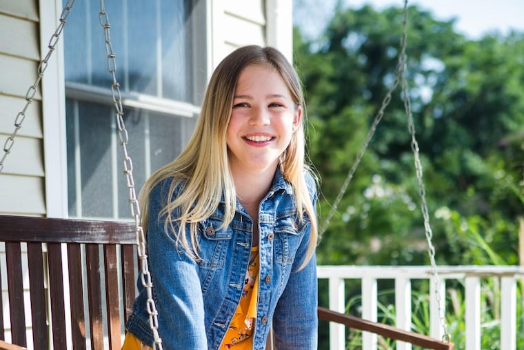 Rebekah Bruesehoff is a 13-year-old transgender activist in Camden County.