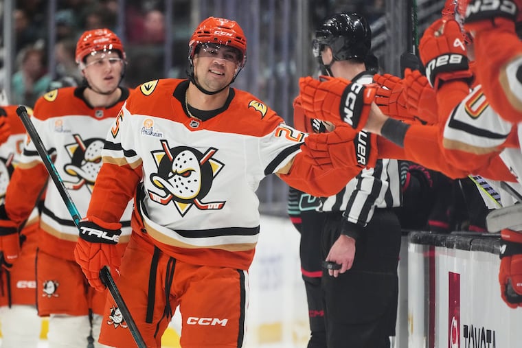 Former Flyer Ryan Poehling has had a nice season for the Anaheim Ducks and recently signed a four-year extension with the team.