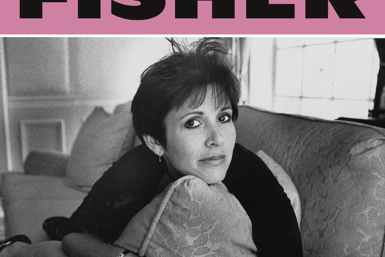 This cover image released by Sarah Crichton Books shows "Carrie Fisher: A Life on the Edge," by Sheila Weller.
