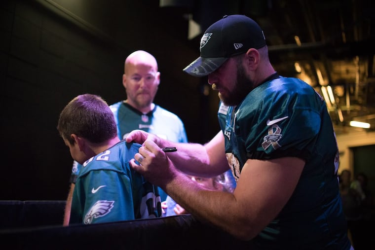 Jon Dorenbos, the Eagles’ longest-tenured player, was traded to New Orleans Monday night.