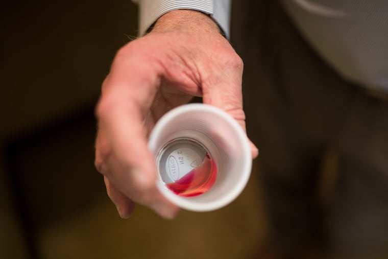 A 35 mg liquid dose of methadone at a clinic in Rossville, Ga., in March 2017. In the spring of 2020, with coronavirus shutting down the nation, the government told methadone clinics they could allow stable patients to take their medicine at home unsupervised.