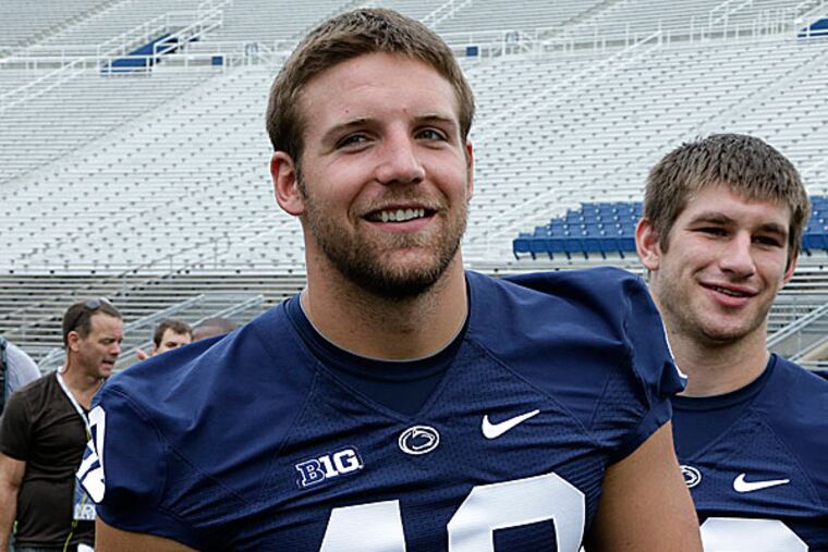 Penn State linebacker Glenn Carson. (Gene J. Puskar/AP)