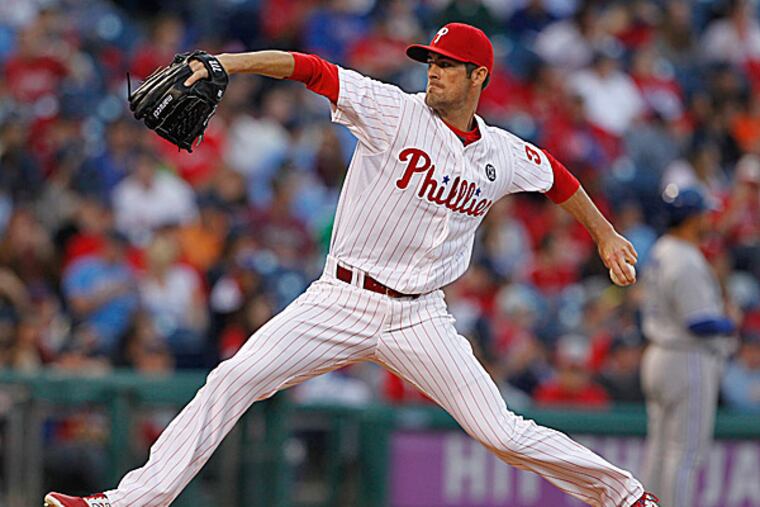 Phillies starting pitcher Cole Hamels. (Ron Cortes/Staff Photographer)
