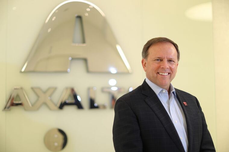 Charlie Shaver, chief executive, Axalta Coatings. The Philadelphia-based auto paints giant is considering a “merger of equals” with Netherlands-based AkzoNobel.