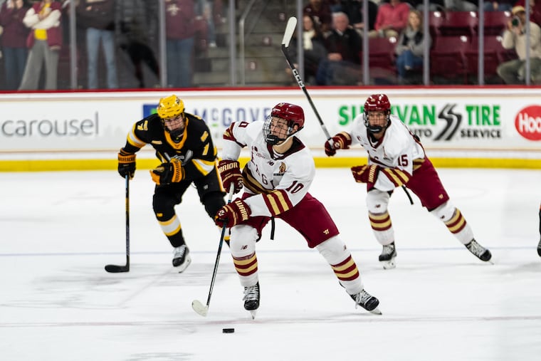 James Hagens, once thought to be the No. 1 overall pick, might wind up being available for the Flyers at No. 6.