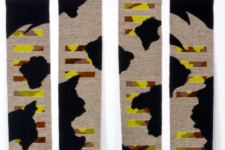 in Snyderman's Fiber Biennial.