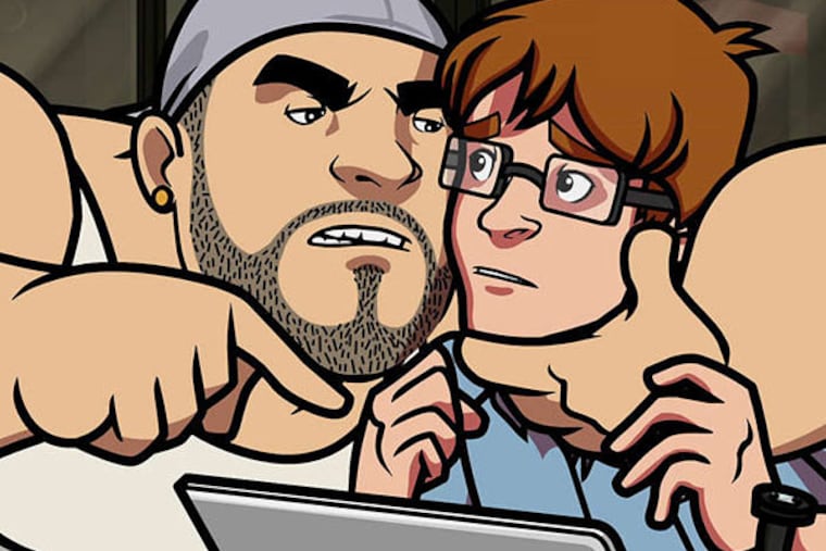 The new "Chozen" stars Chozen, a gay ex-con rapper (voice of Bobby Moynihan), and Troy (Nick Swardson).