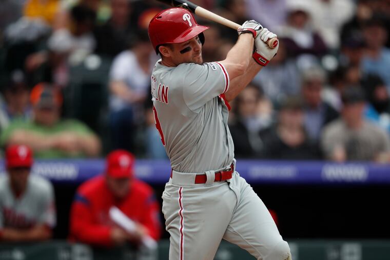 Phil Gosselin, who grew up rooting for the Phillies, spent 58 days on the major-league roster before getting designated for assignment on Friday.