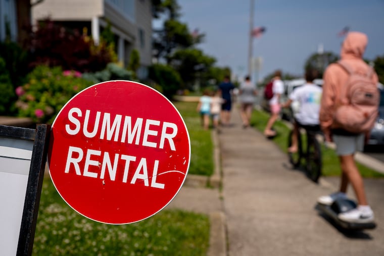 A home for rent this month in Margate City, one of the towns where people have been priced out of Jersey Shore vacations. Some have found better value for their money elsewhere. Others have changed the way they go to the Shore, only doing day trips or camping inland.