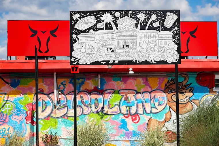 Delcoland, a Delaware County-themed miniature golf course, opened in Folsom in November 2021.