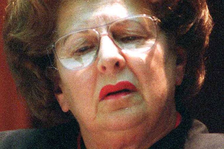 U.S. District Senior Judge Norma Shapiro.