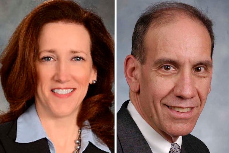 M. Shawn Bort (left) and Jim Mergiotti.